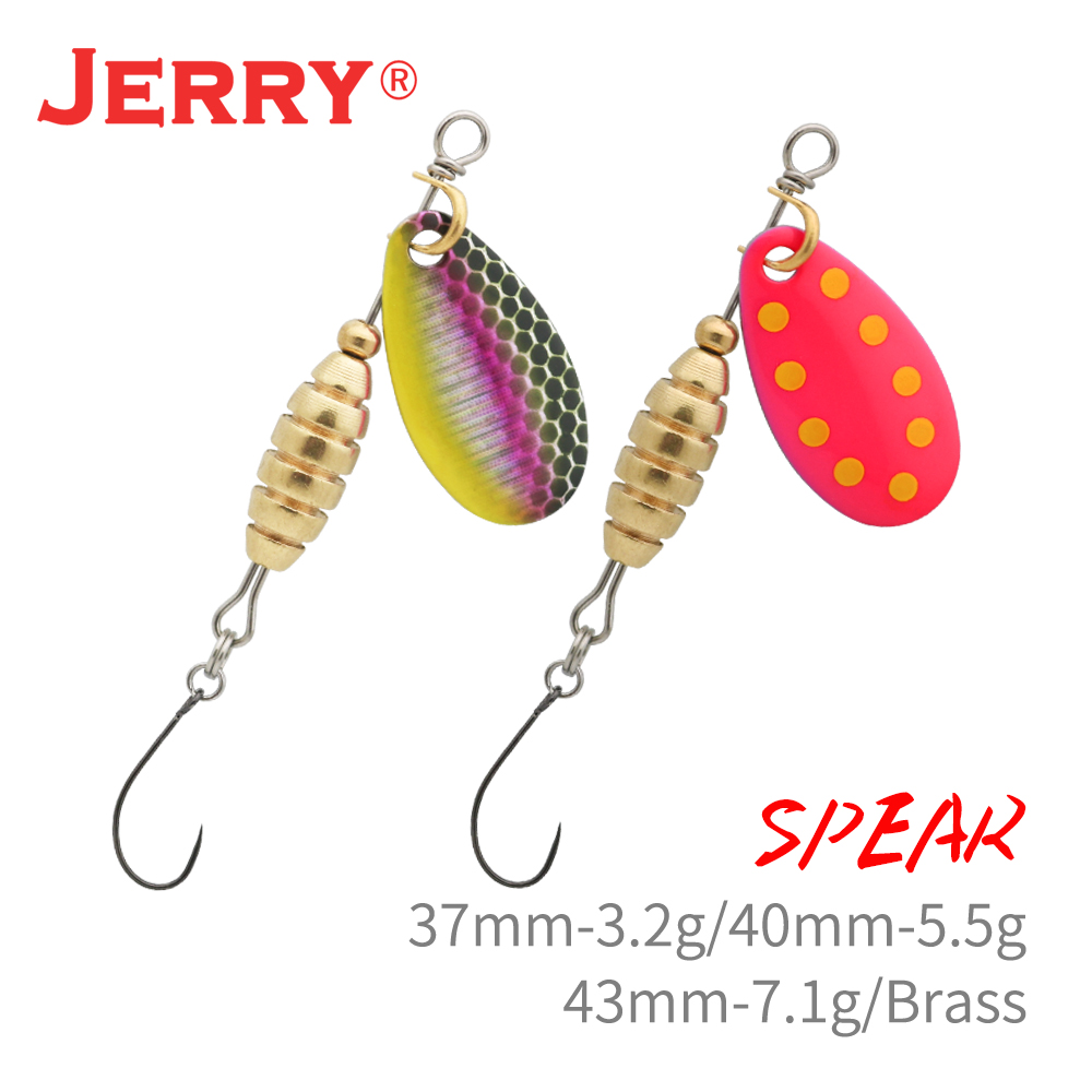 Fishing Equipment Deals - Jerry Spear spinner mồi kim loại