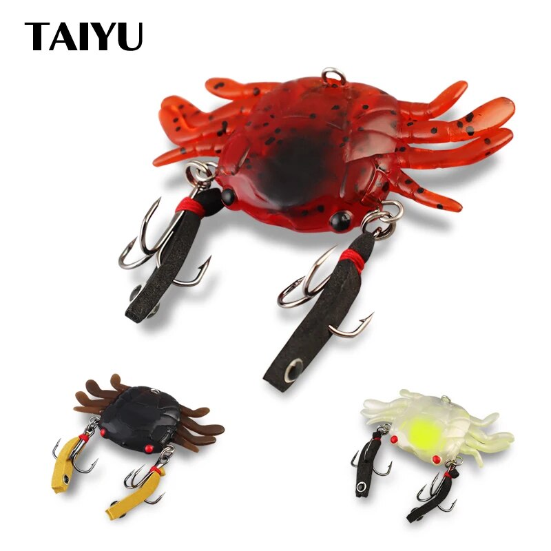 Fishing Equipment Deals - TAIYU Bionic Crab Fishing Lure 6g