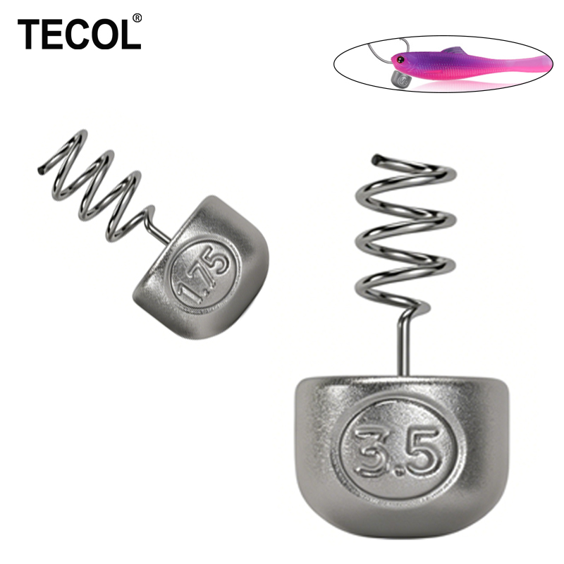 Fishing Equipment Gear - TECOL 1G 1.75G 2.7G 3.5G Spiral