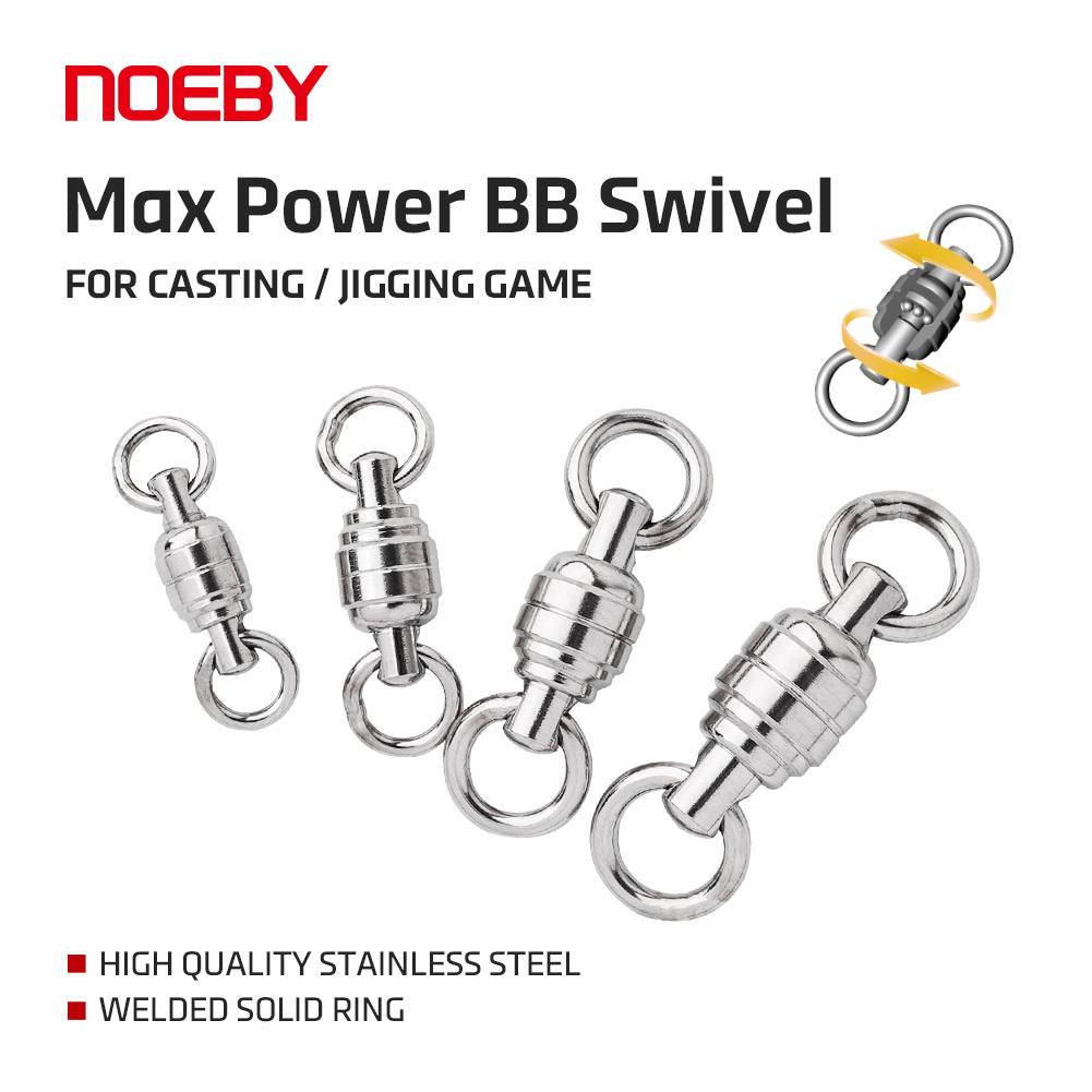 Fishing Equipment Gear - NOEBY Max Power BB Swivel High