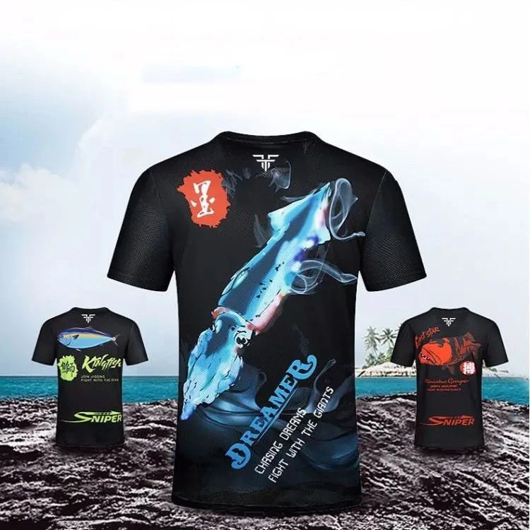 Fishing Equipment Gear - Short Sleeve Fishing Suit with Ice