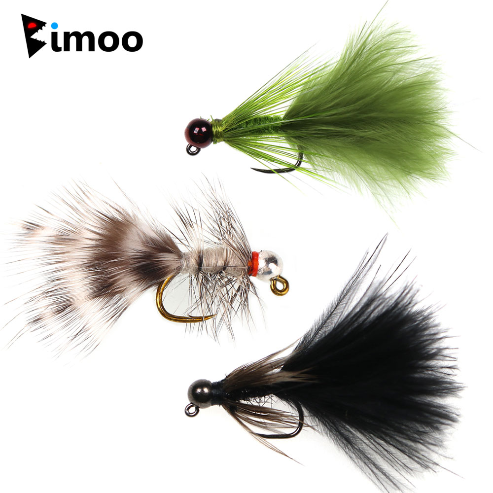 Fishing Equipment Set - 4~6pcs #10 #12 Fast Sinking Tungsten