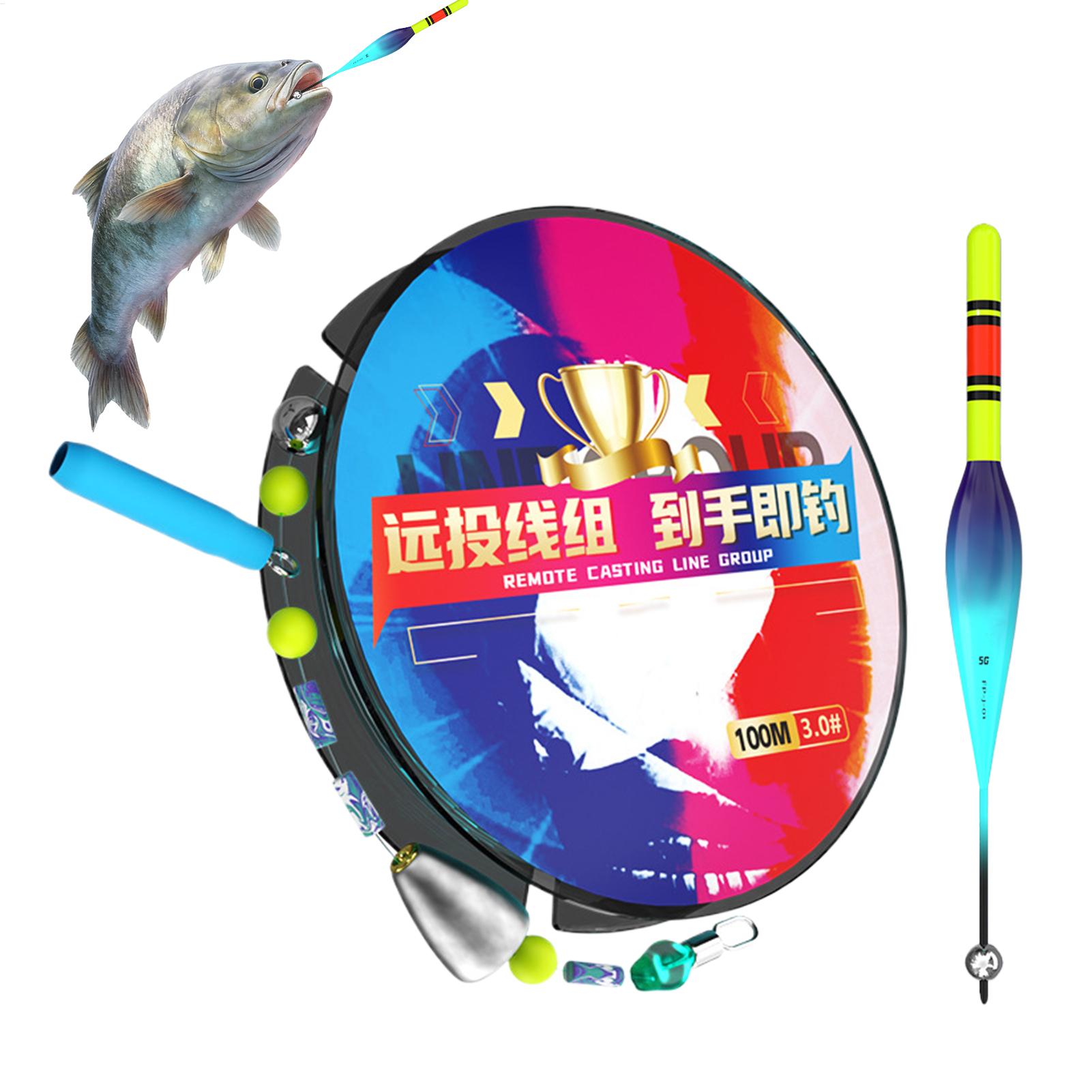 Night Float Fishing - Fishing Bobbers Automatic Line Rig Kit