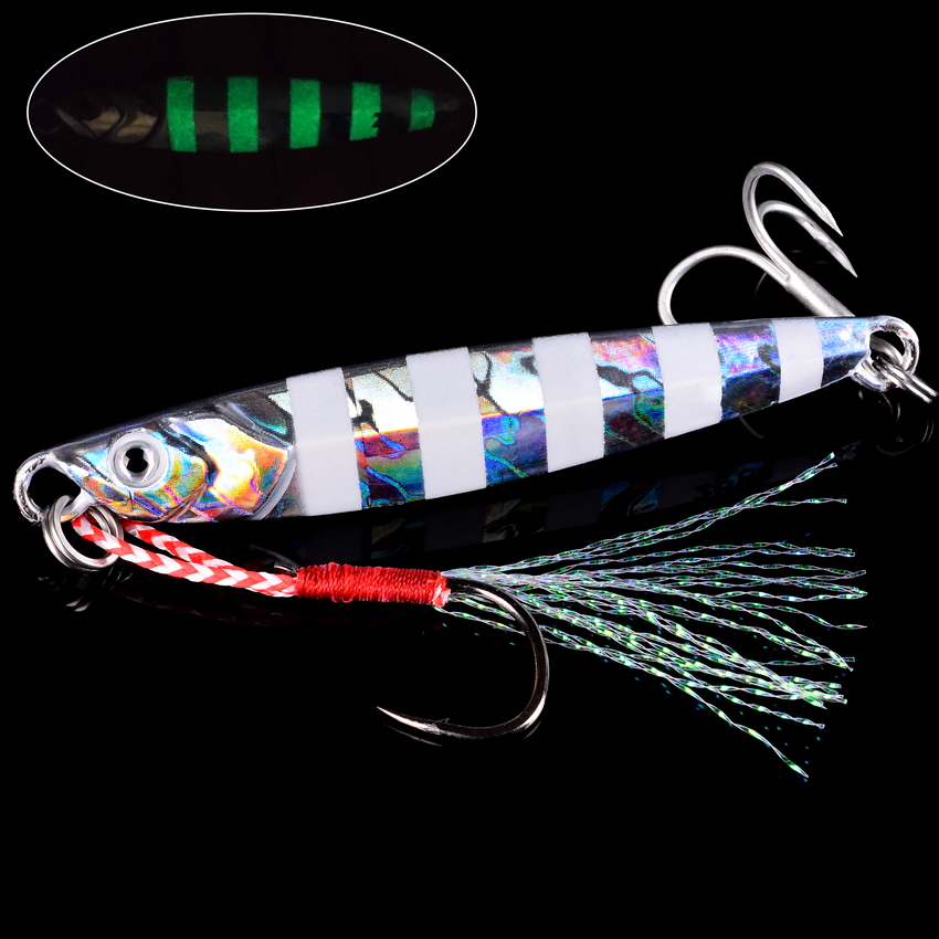 10 Chiếc Kim Loại Jig 7G 10G 1 - đánh giá và giá Fishing Equipment Deals
