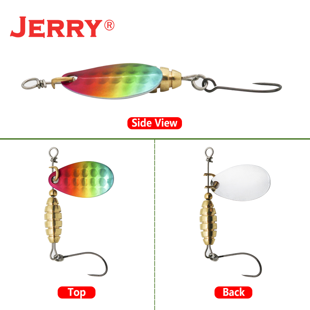 Jerry Spear spinner mồi kim lo - đánh giá và giá Fishing Equipment Deals