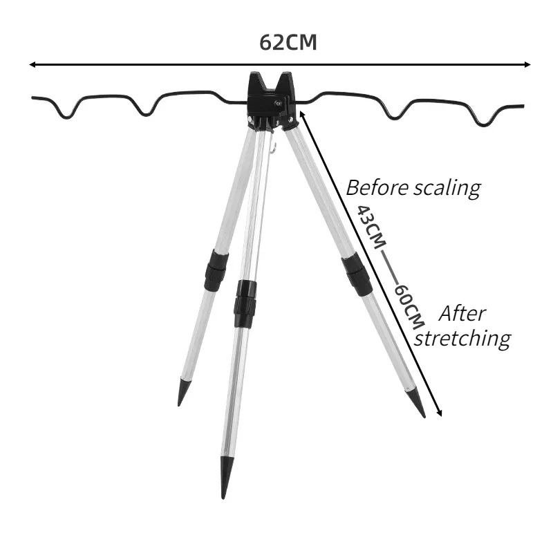 1 SET Fishing Telescopic Posit - đánh giá và giá Fishing Equipment Gear