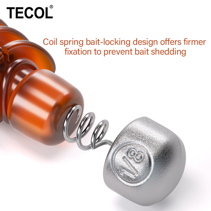 TECOL 1G 1.75G 2.7G 3.5G Spira - đánh giá và giá Fishing Equipment Gear