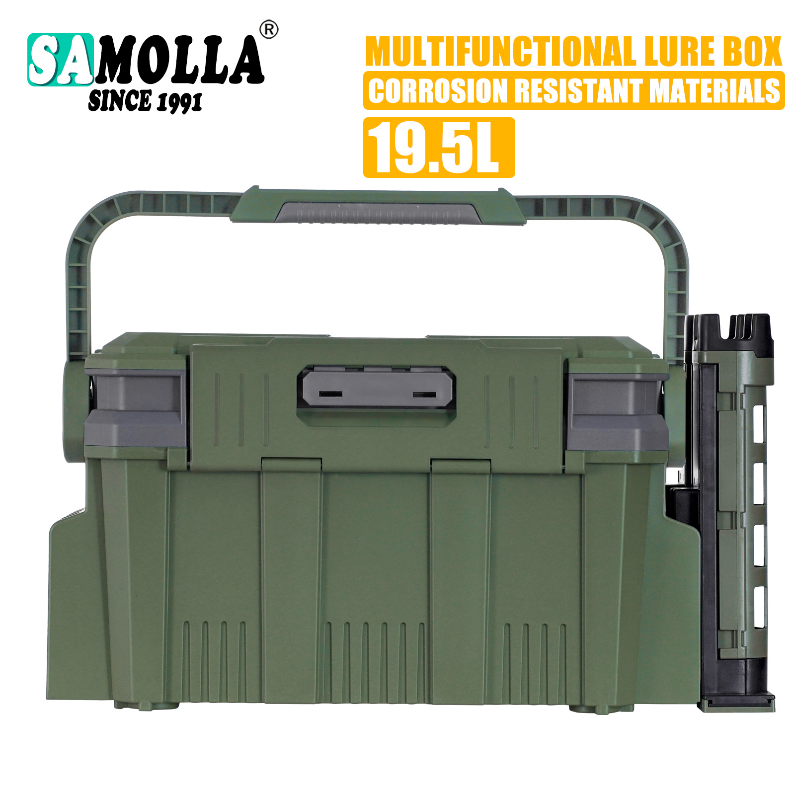 New Large Fishing Box Suit 19. - đánh giá và giá Fishing Equipment Set