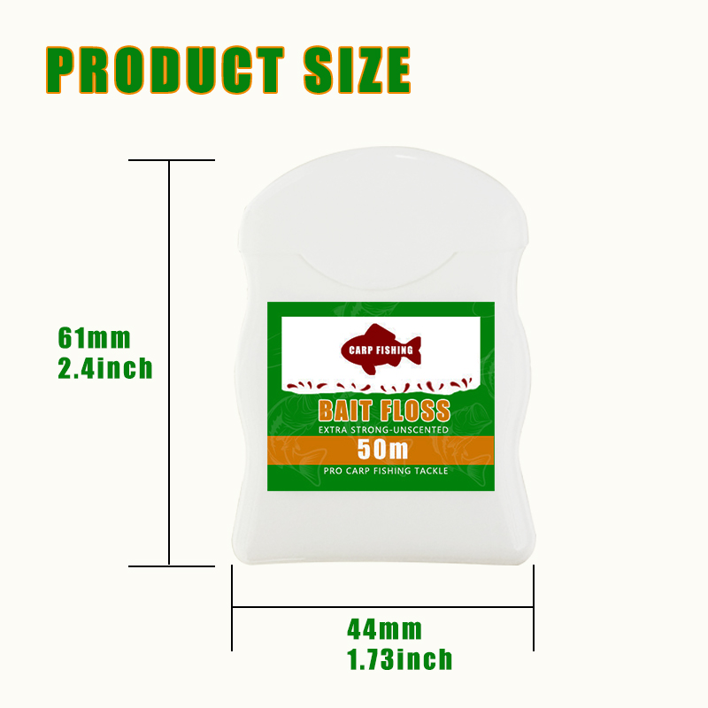 1pc/2pcs 50m Carp Fishing Bait - đánh giá và giá Fishing Equipment Gear