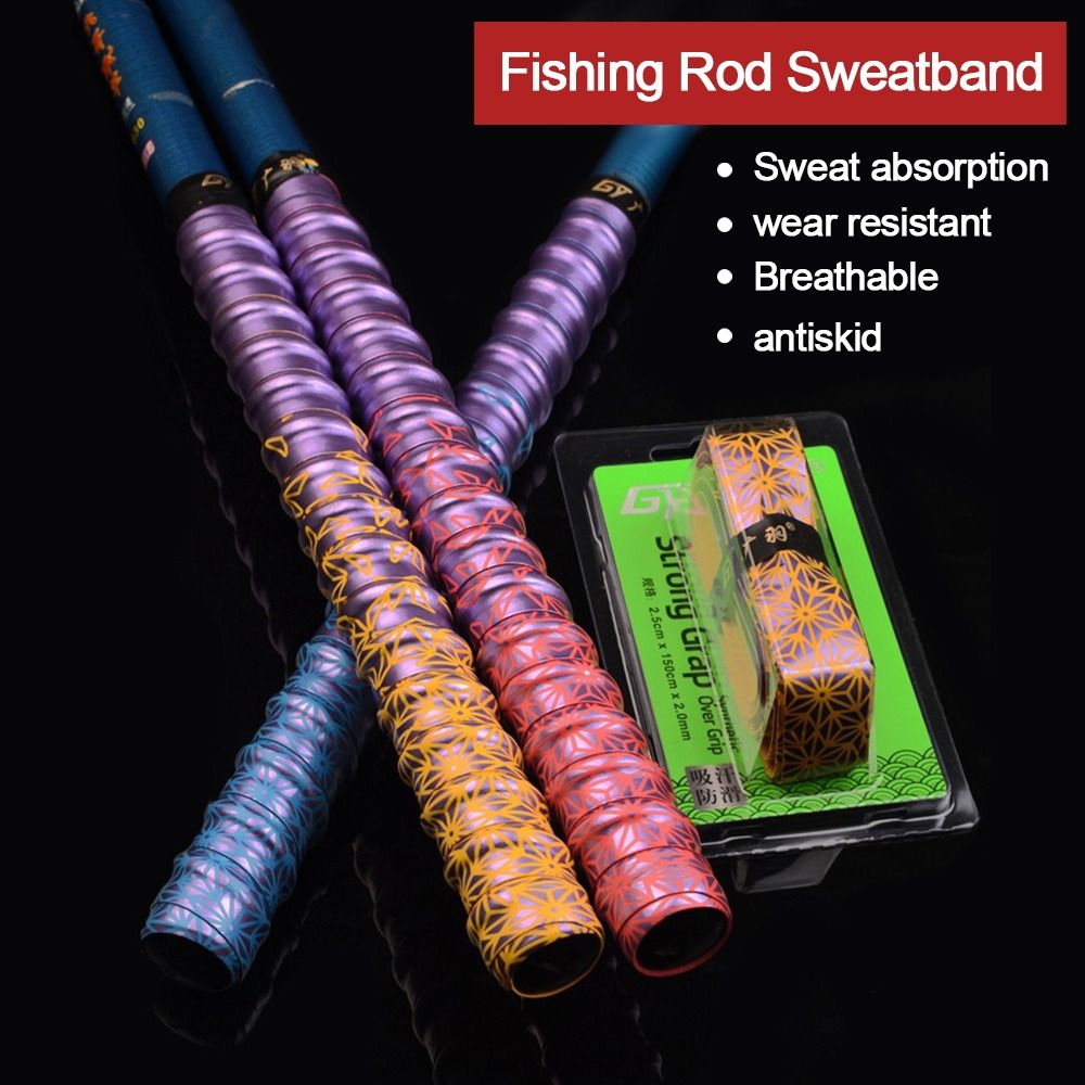Gradient Colorful Thickened Sp - đánh giá và giá Fishing Rod Wrap Tape
