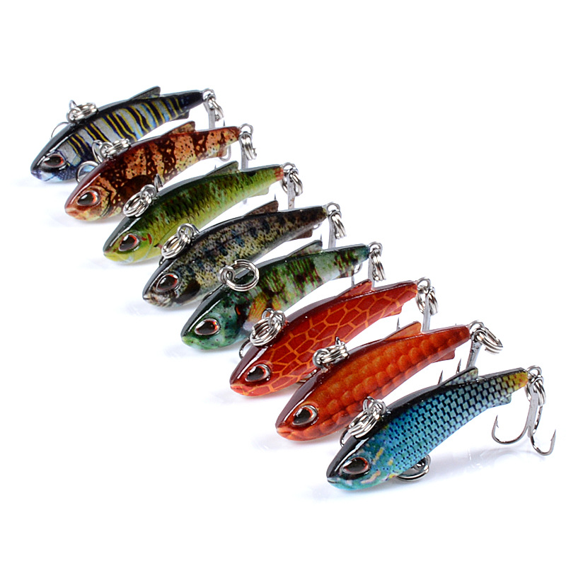 8 Cái 4Cm 4G Mini Lipless VIB  - đánh giá và giá Fishing Equipment Deals