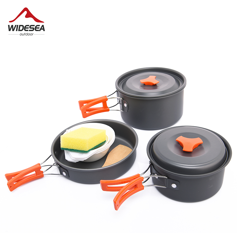 Widesea Camping Outdoor Cookwa - đánh giá và giá Fishing Equipment Set