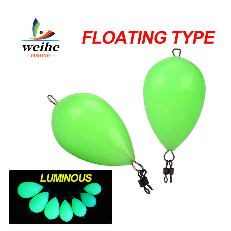 WEIHE 1PC Glow-in-the-dark Fis - đánh giá và giá Night Float Fishing