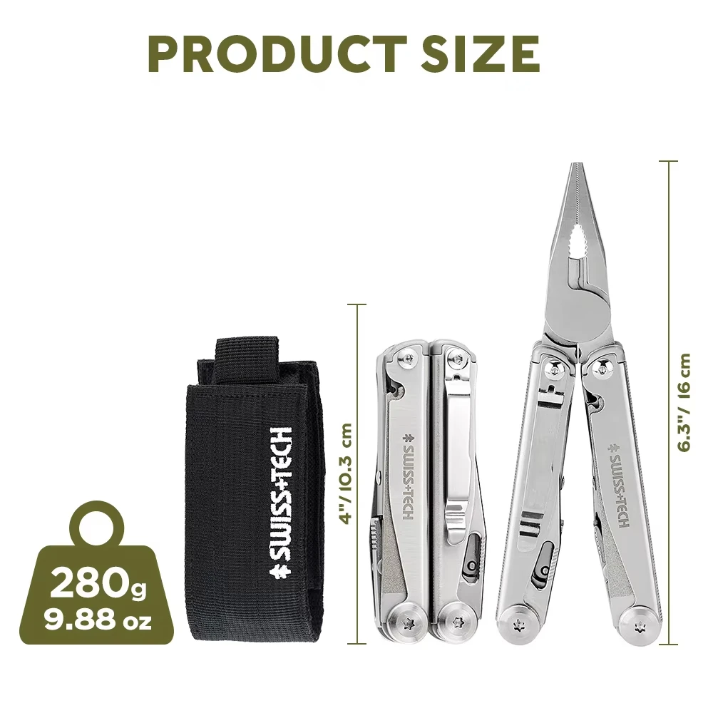 SWISS TECH 18 in 1 Multitool P - đánh giá và giá Fishing Equipment Set