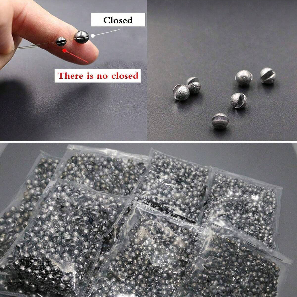 Removable Split-Shot,100Pcs Le - đánh giá và giá Fishing Equipment Set