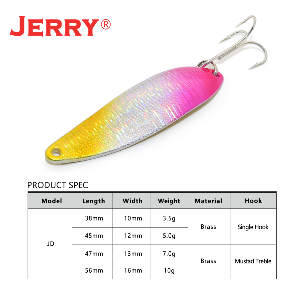 Jerry JD Nhân Tạo Thìa Dụ 7G 1 - đánh giá và giá Fishing Equipment Deals